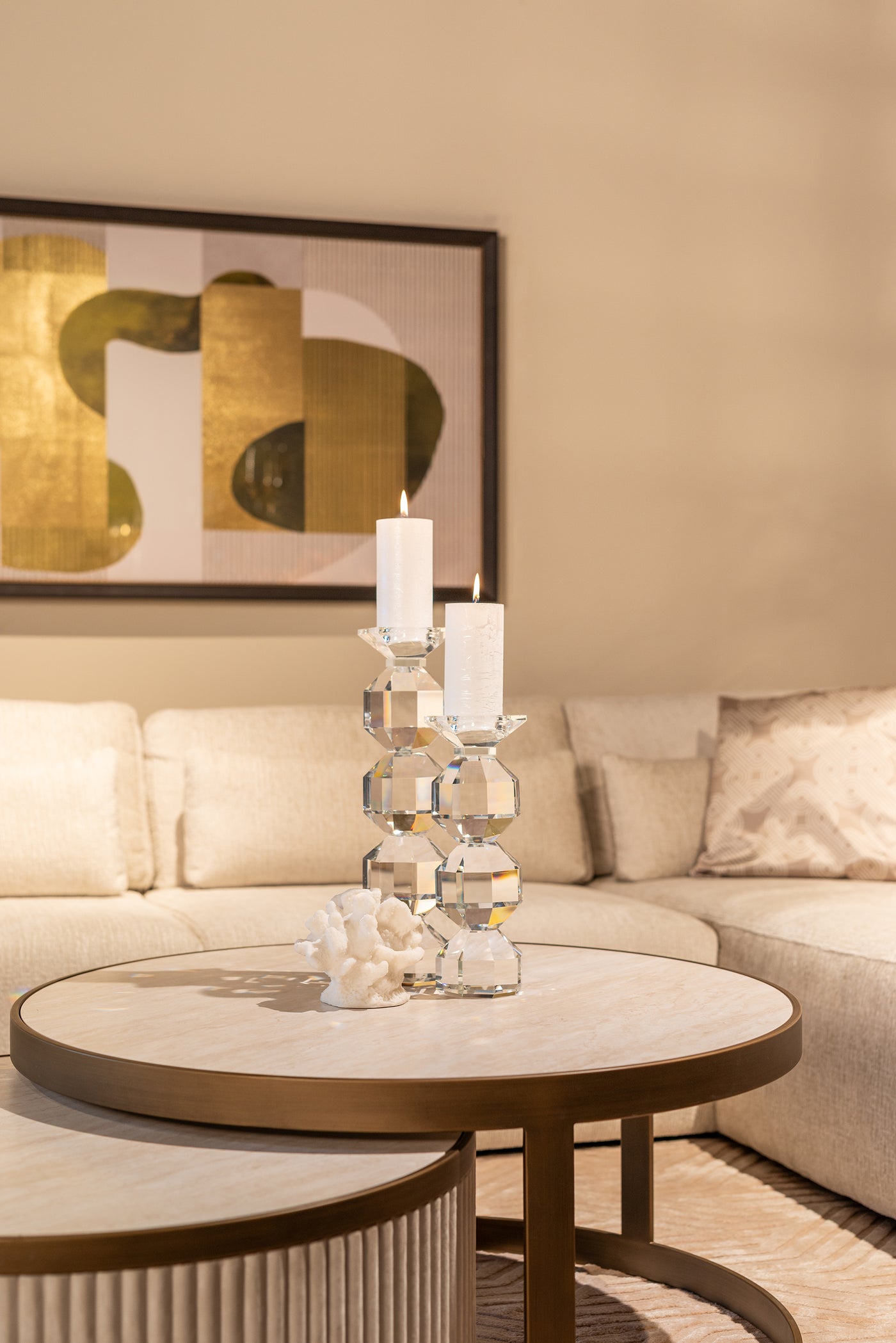 Richmond Interiors Kerzenständer Safia | H 31 cm