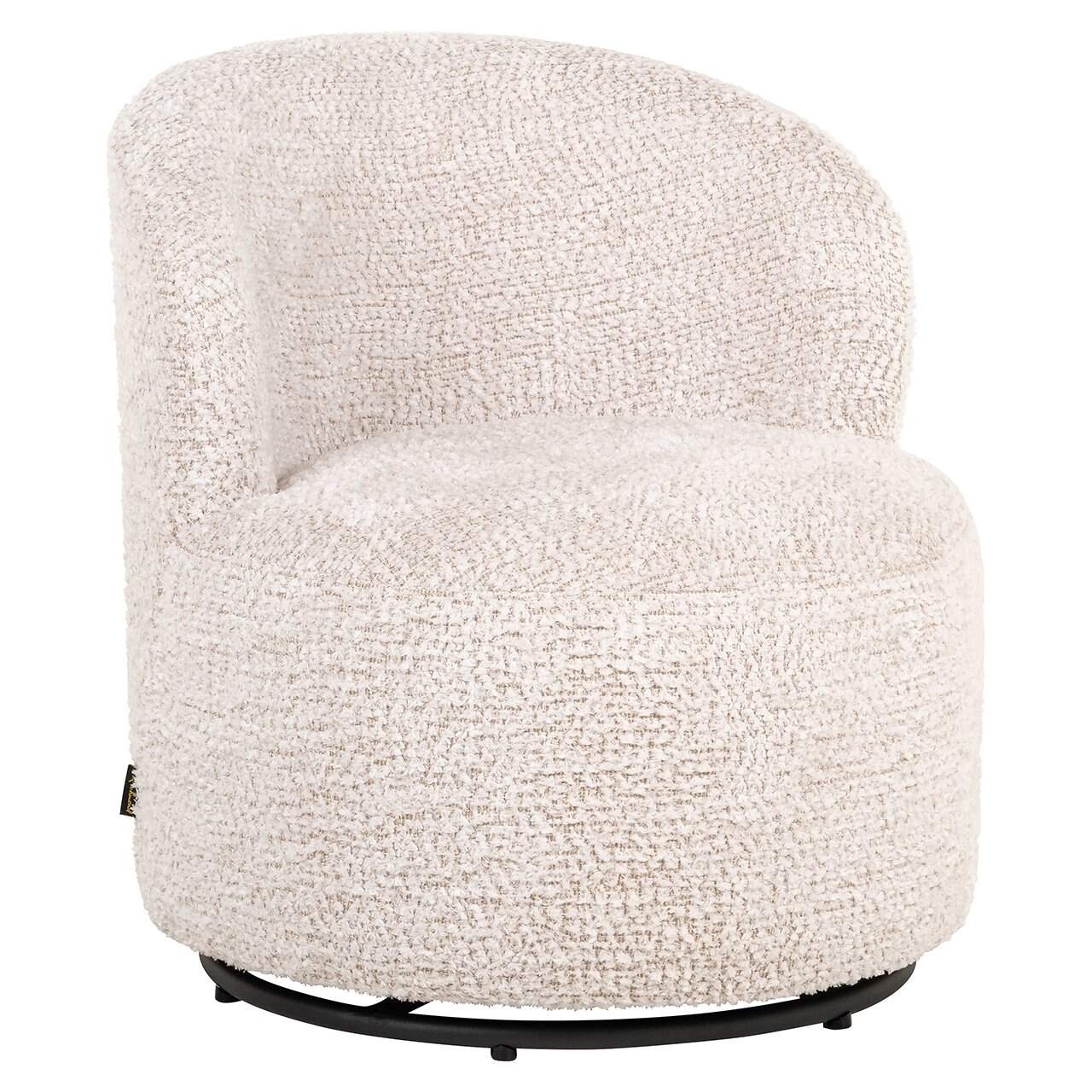Richmond Interiors Kinder Drehsessel Jackie | cream