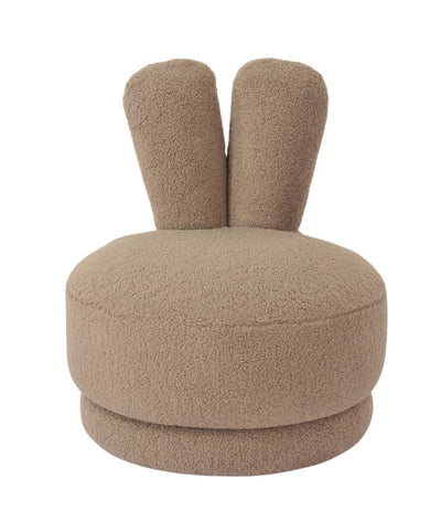 Richmond Interiors Kinder Teddy-Drehsessel Bunny | taupe