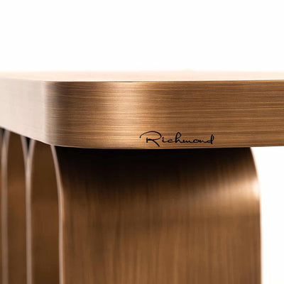 Richmond Interiors Konsolentisch Locarno | Brushed Gold