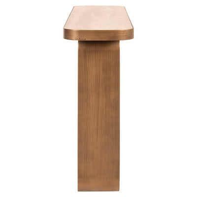 Richmond Interiors Konsolentisch Locarno | Brushed Gold