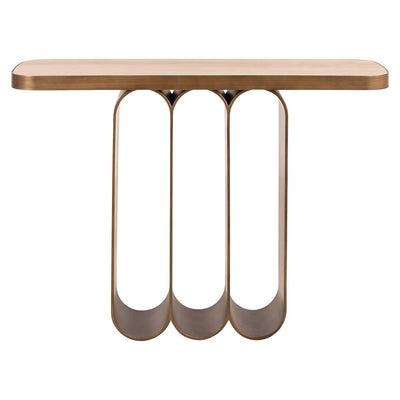 Richmond Interiors Konsolentisch Locarno | Brushed Gold