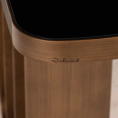 Richmond Interiors Konsolentisch Locarno | Brushed Gold