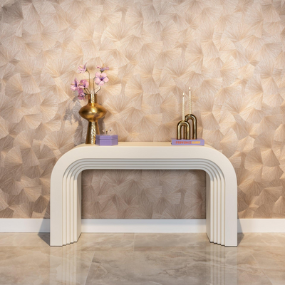 Richmond Interiors Konsolentisch Rainbow Bloomstone | weiß