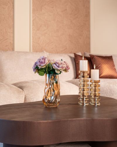 Richmond Interiors Kristall-Kerzenständer Cira | klein