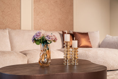 Richmond Interiors Kristall-Kerzenständer Cira | klein