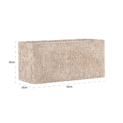 Richmond Interiors Lampenschirm Emily 55x25 cm | beige