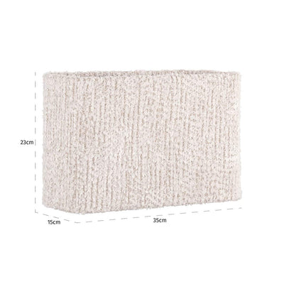 Richmond Interiors Lampenschirm Marly 35x23 cm | cream