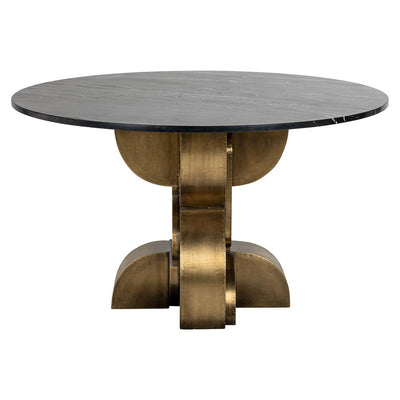 Richmond Interiors Marmor-Esstisch Maddox | ø 130 cm