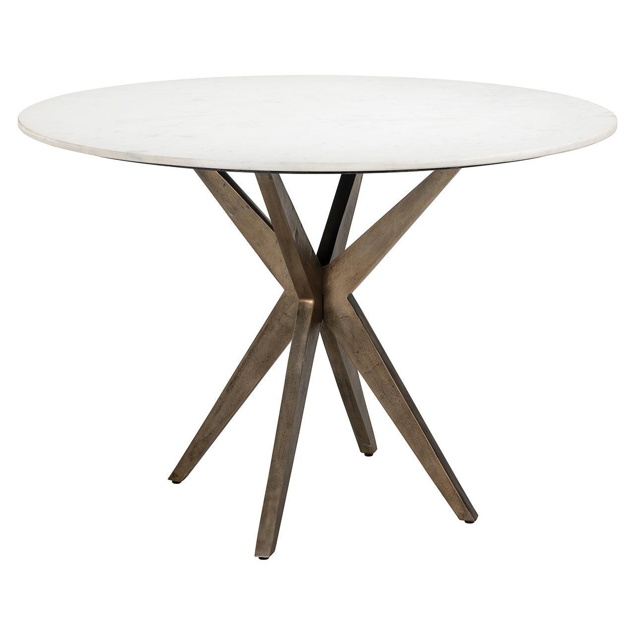 Richmond Interiors Marmor-Esstisch Maisy | ø 114 cm