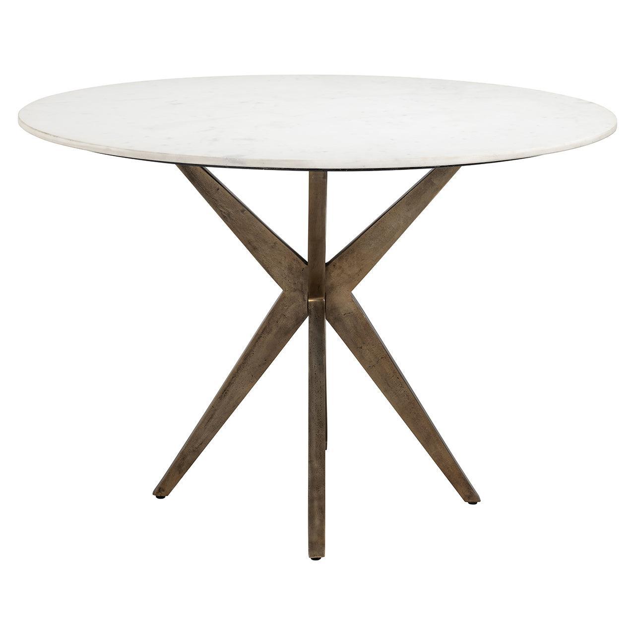 Richmond Interiors Marmor-Esstisch Maisy | ø 114 cm