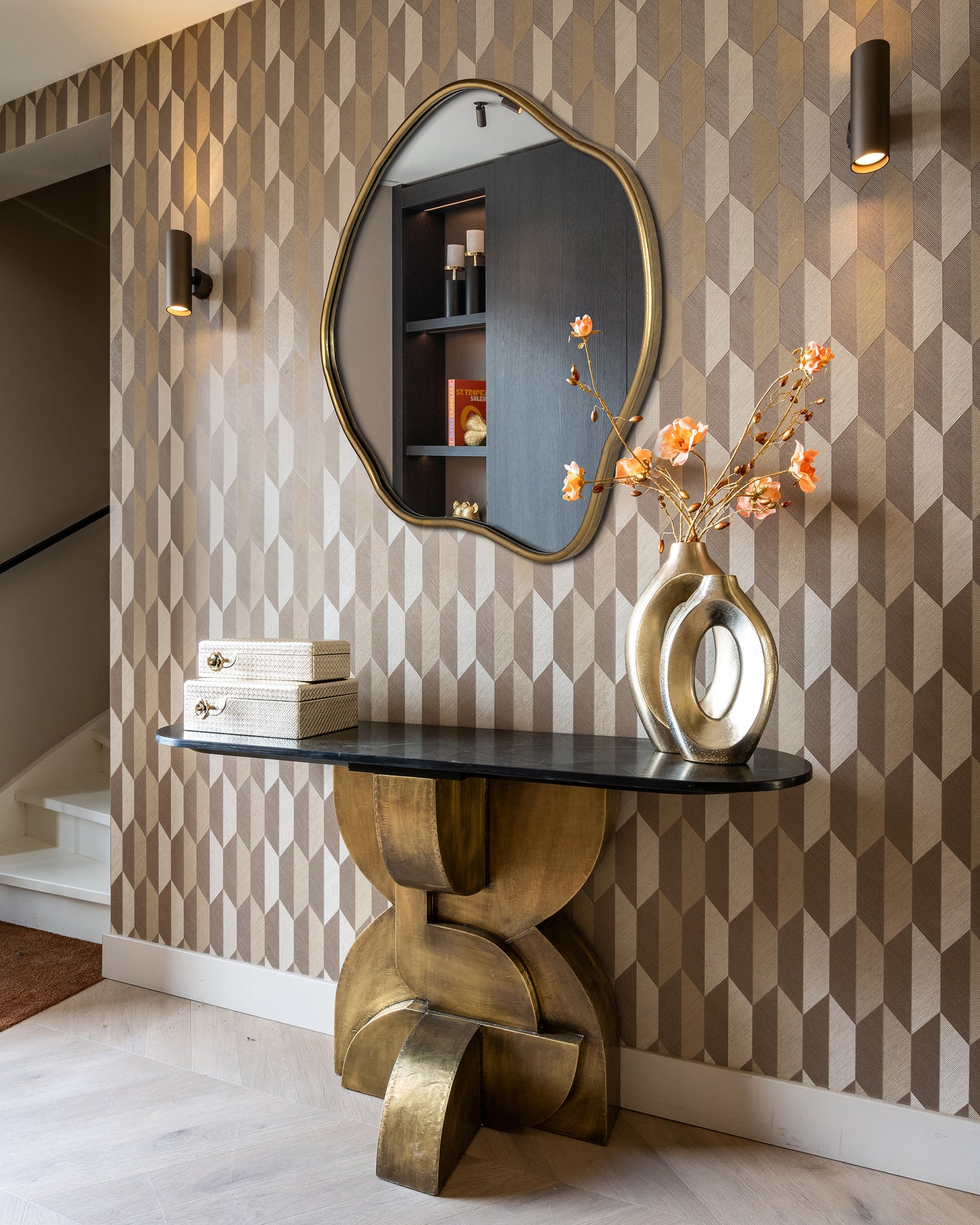 Richmond Interiors Marmor-Konsole Maddox