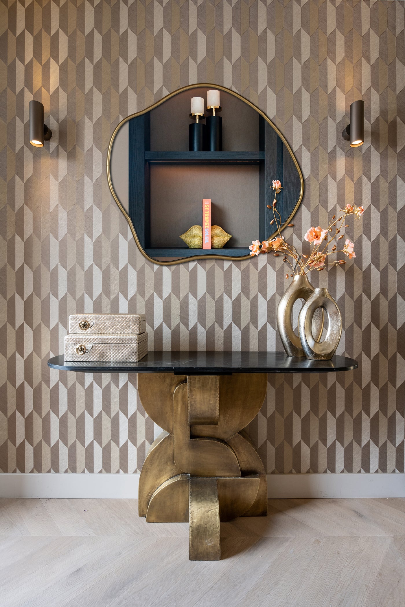 Richmond Interiors Marmor-Konsole Maddox