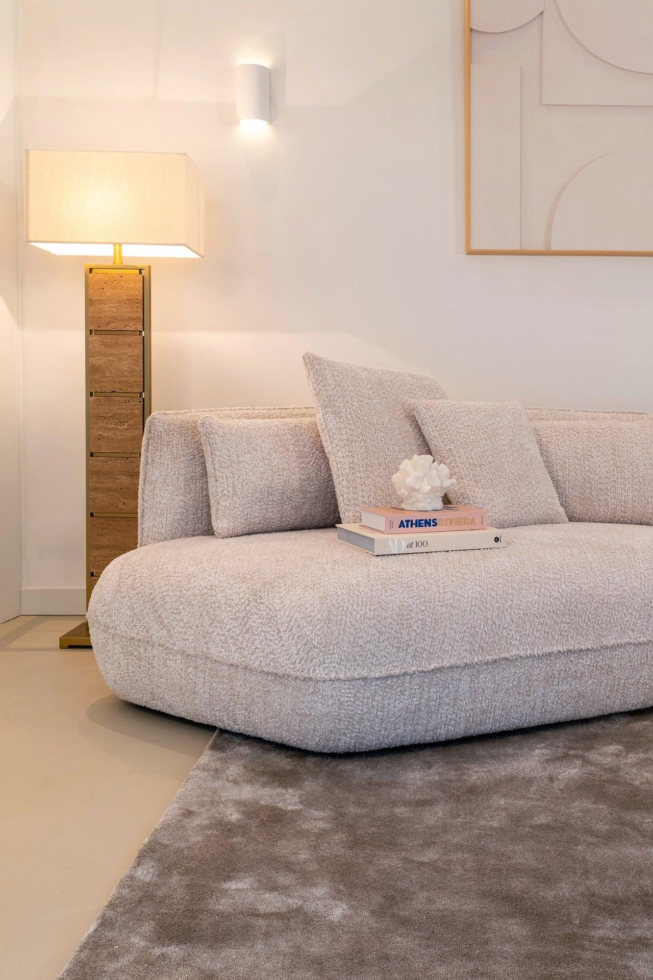 Richmond Interiors Marmor-Stehlampe Meyra