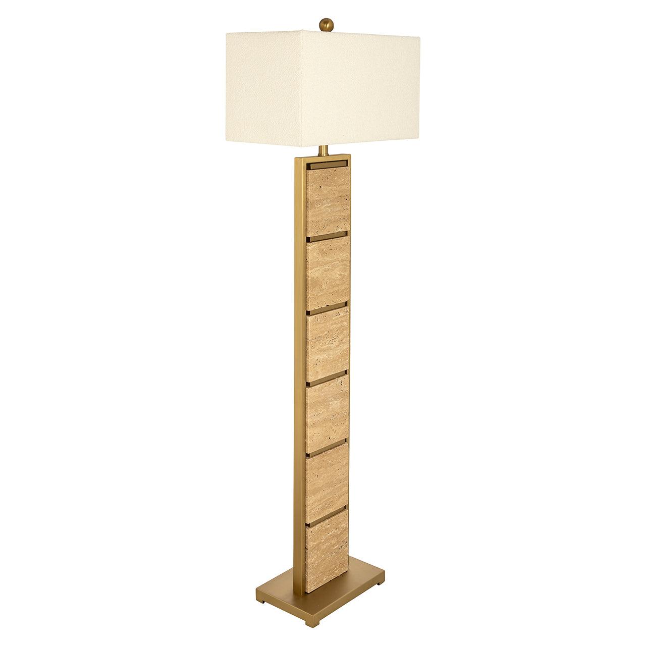 Richmond Interiors Marmor-Stehlampe Meyra