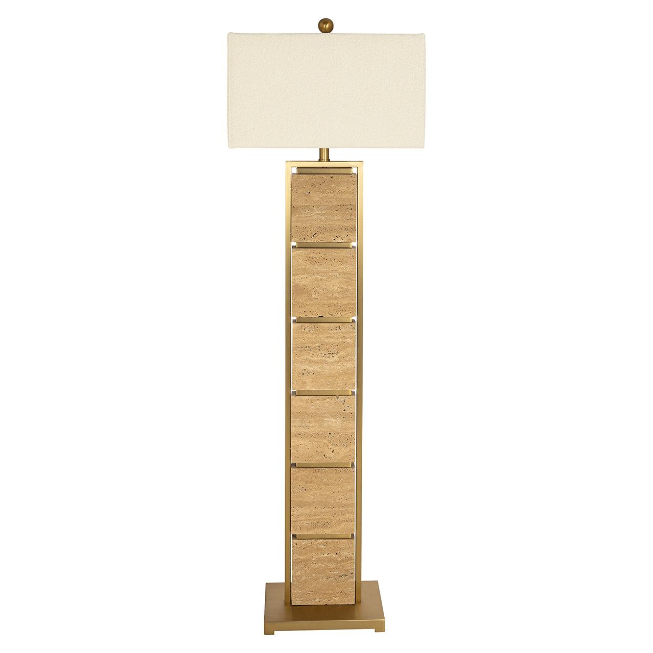Richmond Interiors Marmor-Stehlampe Meyra