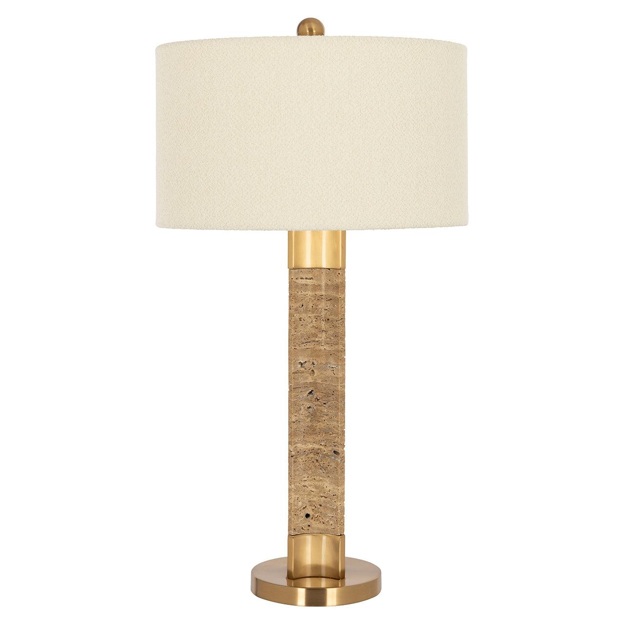 Richmond Interiors Marmor-Tischlampe Aaliyah