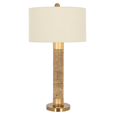 Richmond Interiors Marmor-Tischlampe Aaliyah