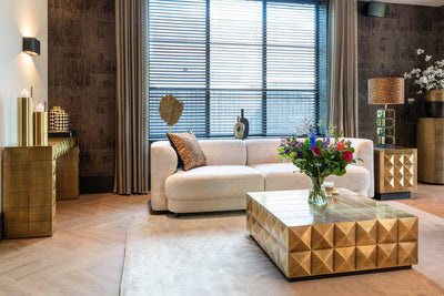 Richmond Interiors Nachttisch Beistelltisch Collada | 3 Schubladen