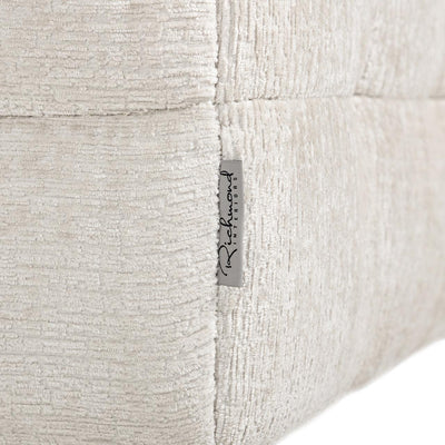 Richmond Interiors Ottomane Hocker Merrol | Cremé