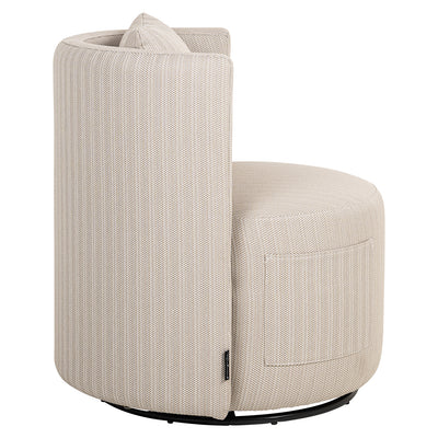 Richmond Interiors Outdoor Drehsessel Marlin | beige