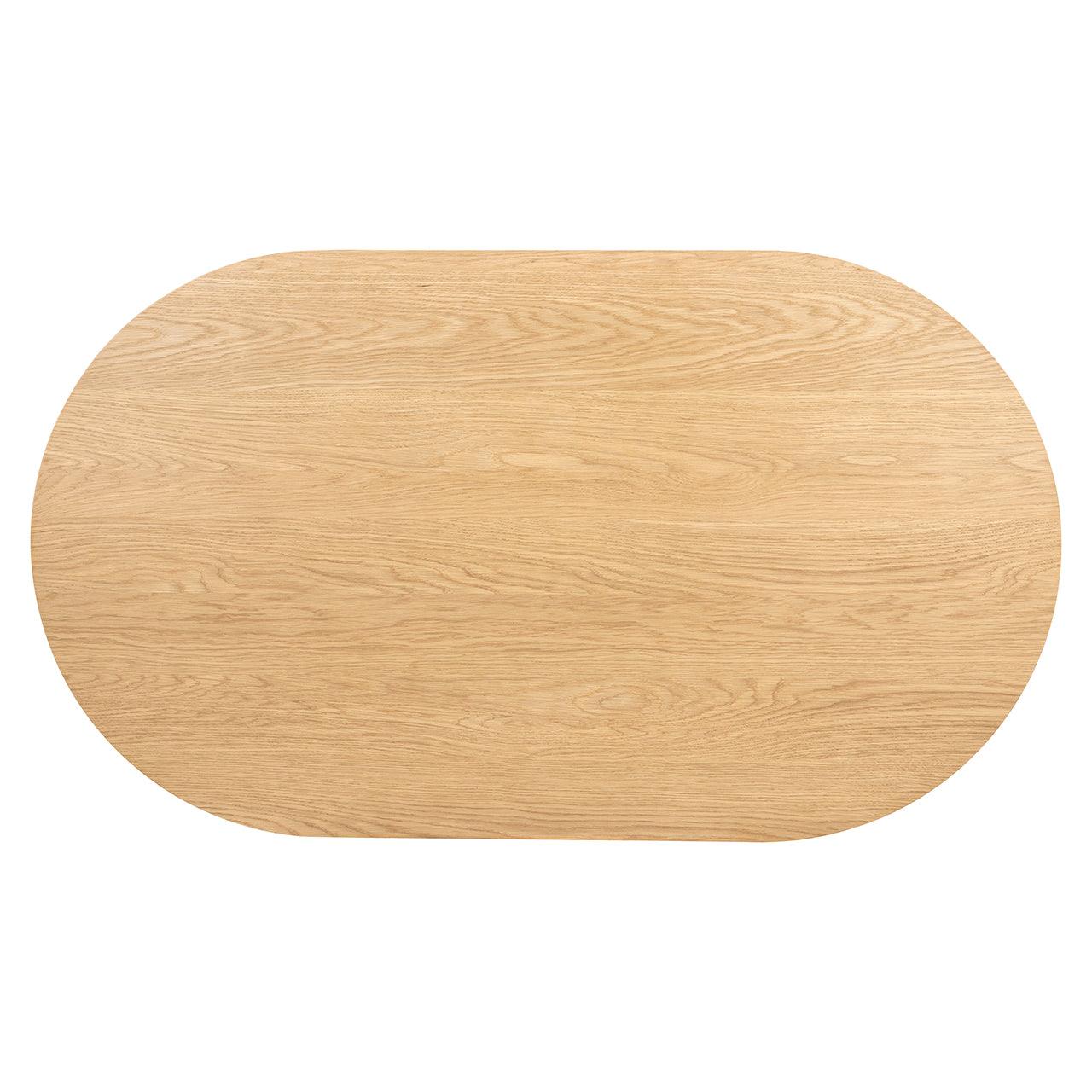 Richmond Interiors Ovaler Couchtisch Belfort | Natural oak