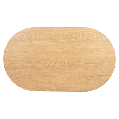 Richmond Interiors Ovaler Couchtisch Belfort | Natural oak