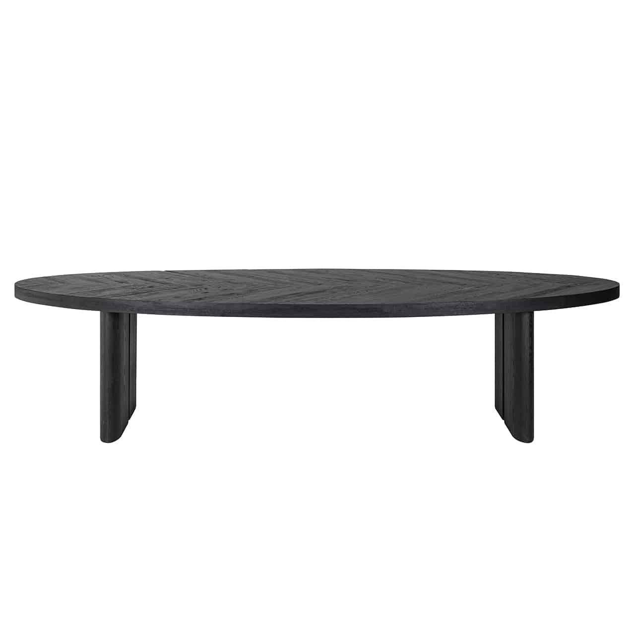 Richmond Interiors Ovaler Eichen-Esstisch Lilly | 330x120 cm