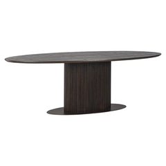 Richmond Interiors Table À Manger Ovale Luxor | 235x110 cm