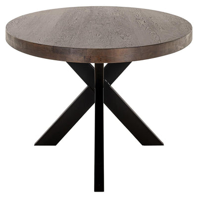 Richmond Interiors ovaler Esstisch Watson Braun | 235x110 cm