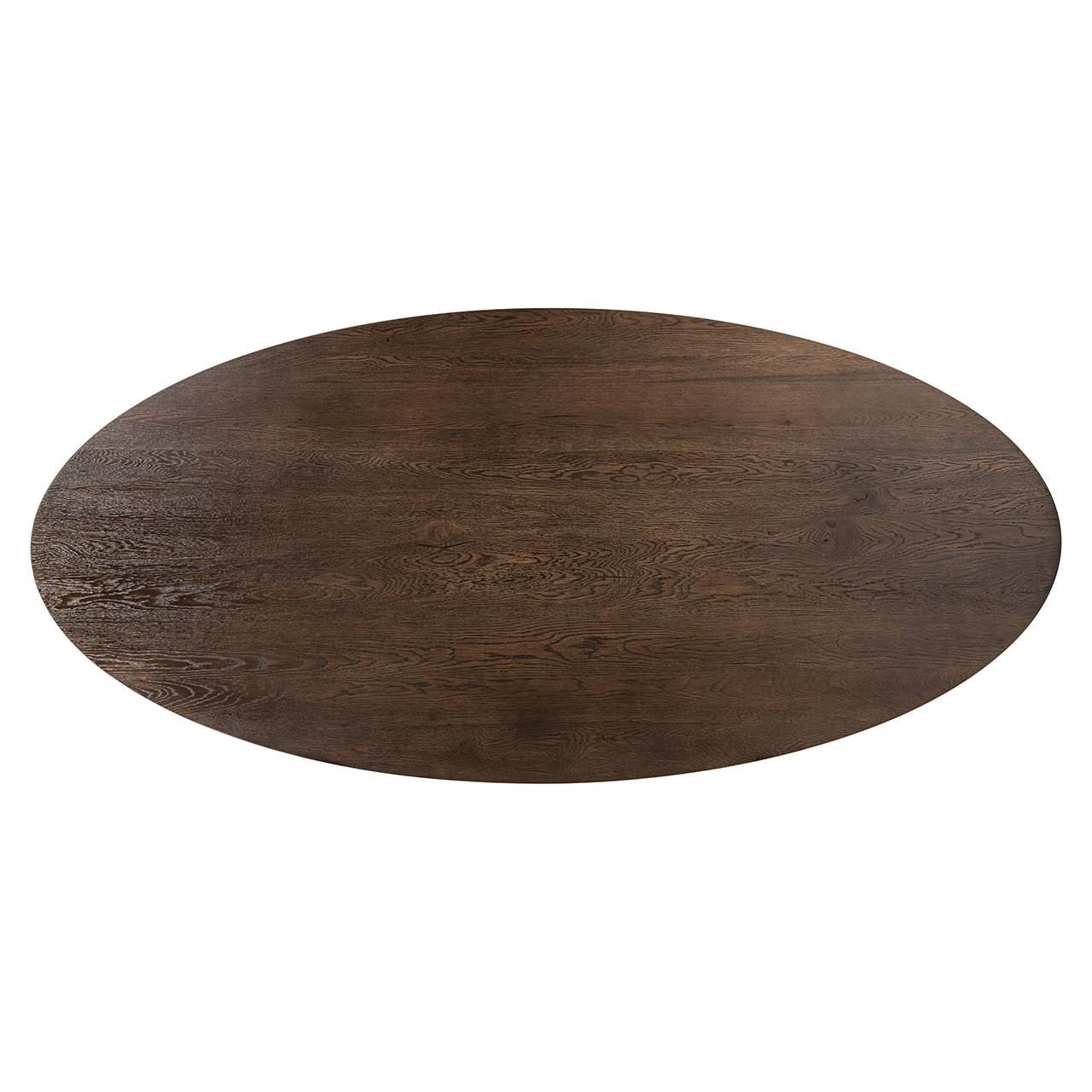 Richmond Interiors ovaler Esstisch Watson Braun | 235x110 cm