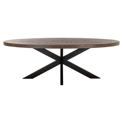 Richmond Interiors ovaler Esstisch Watson Braun | 235x110 cm