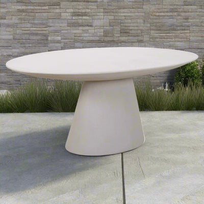 Richmond Interiors ovaler Outdoor Esstisch Nassau | 220x110 cm