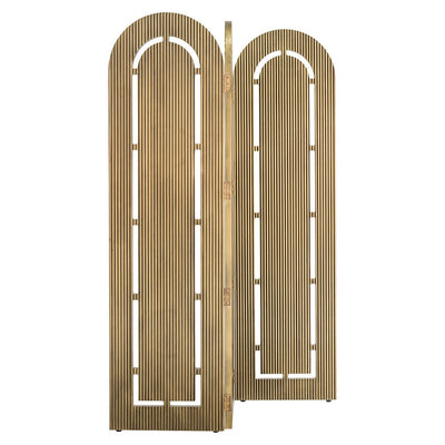 Richmond Interiors Paravent Raumteiler Macallen Ironville | Messing