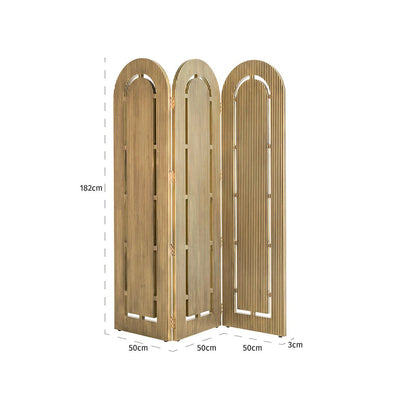 Richmond Interiors Paravent Raumteiler Macallen Ironville | Messing
