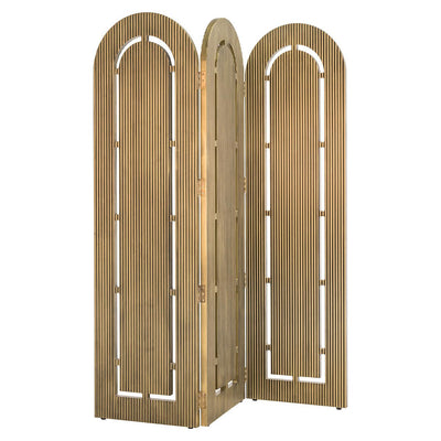 Richmond Interiors Paravent Raumteiler Macallen Ironville | Messing