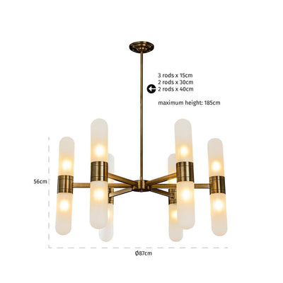 Richmond Interiors Pendelleuchte Hängelampe Tricon | Bronze