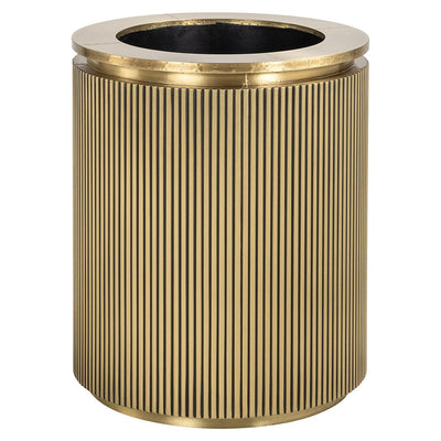 Richmond Interiors Pflanztopf Ironville gold | ø 50 cm