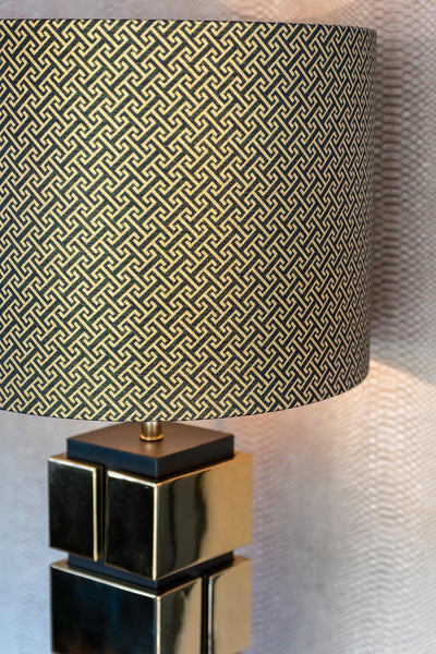 Richmond Interiors Runder Lampenschirm mit Muster | ø 40 cm Codeso Living