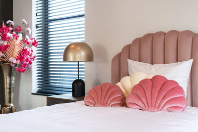 Richmond Interiors Richmond Interiors Samt-Bett Belmond mit Lattenrost 120x200 cm | Pink Codeso Living