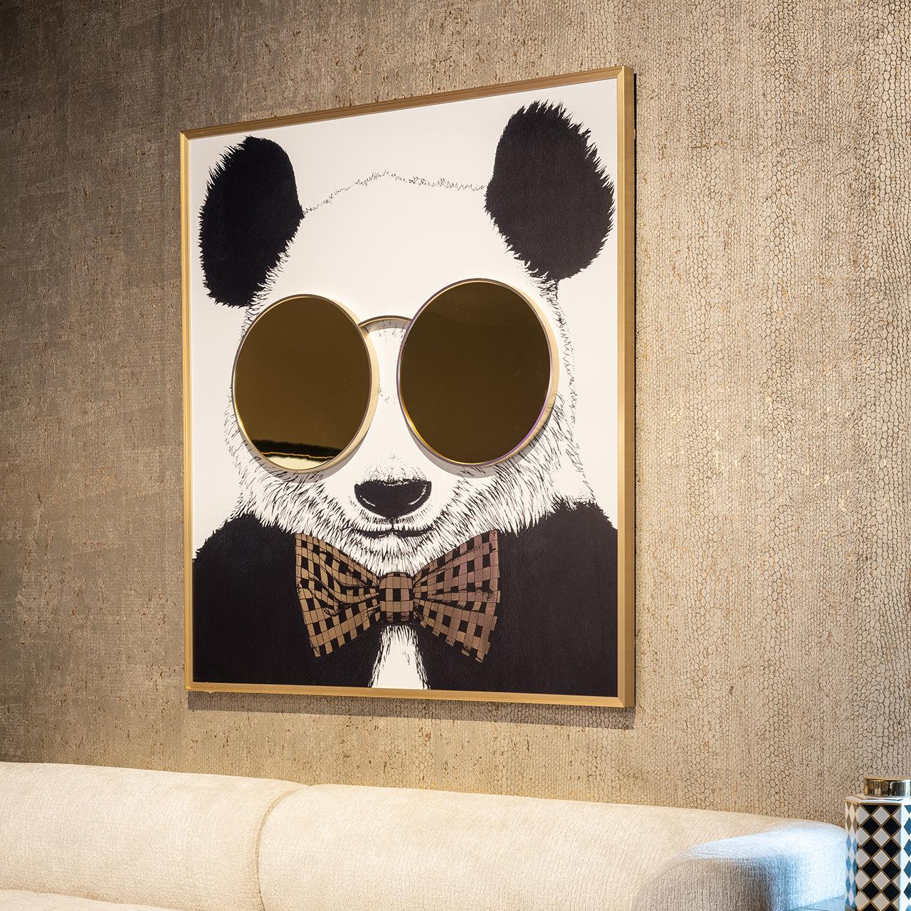 Richmond Interiors Richmond Interiors Wall art shiny Panda | 130x118 cm Codeso Living