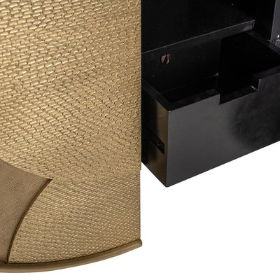 Richmond Interiors Runder Barschrank Hängeschrank Bowie | ø 90 cm
