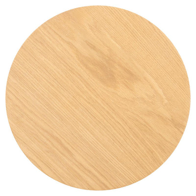 Richmond Interiors Runder Beistelltisch Belfort ø 50 cm | Natural oak