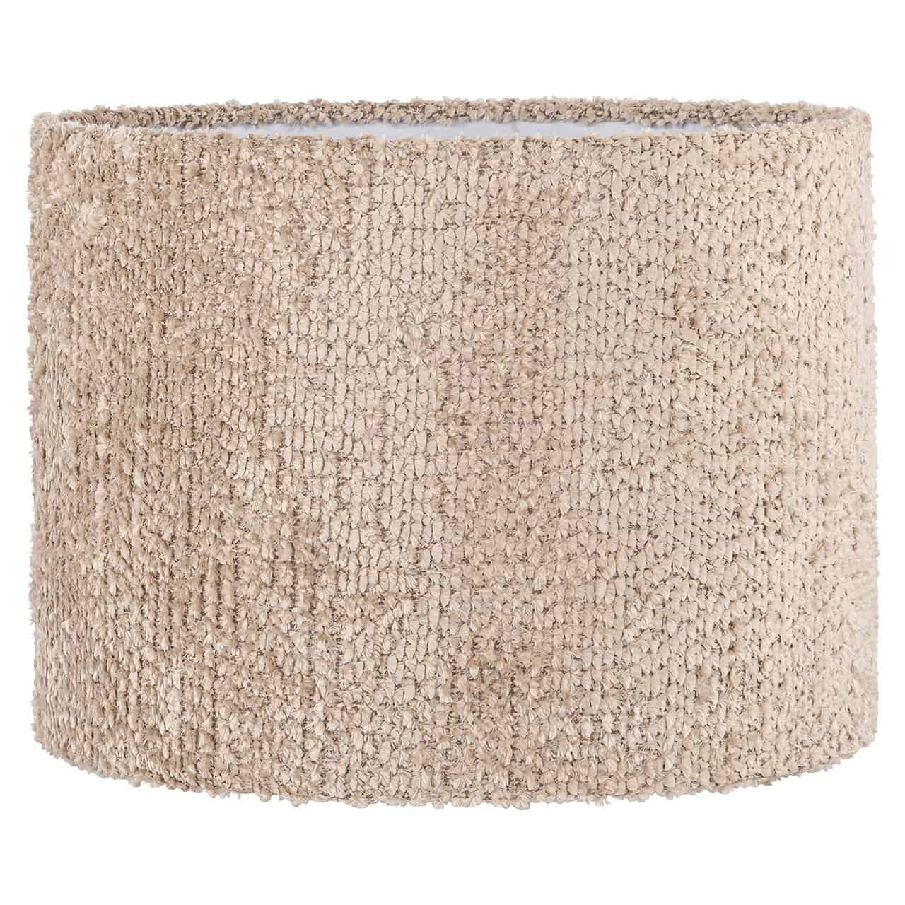 Richmond Interiors Runder Lampenschirm Emily ø 40 cm | beige
