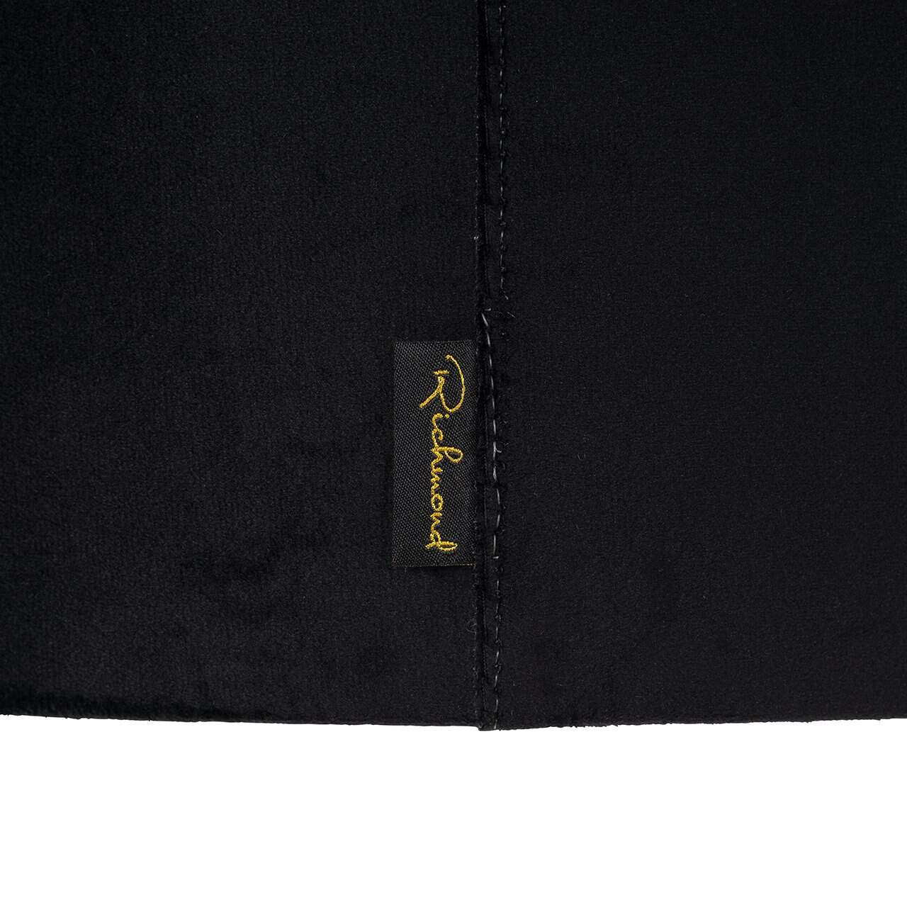 Richmond Interiors Runder Lampenschirm Jaylinn ø 50 cm | schwarz