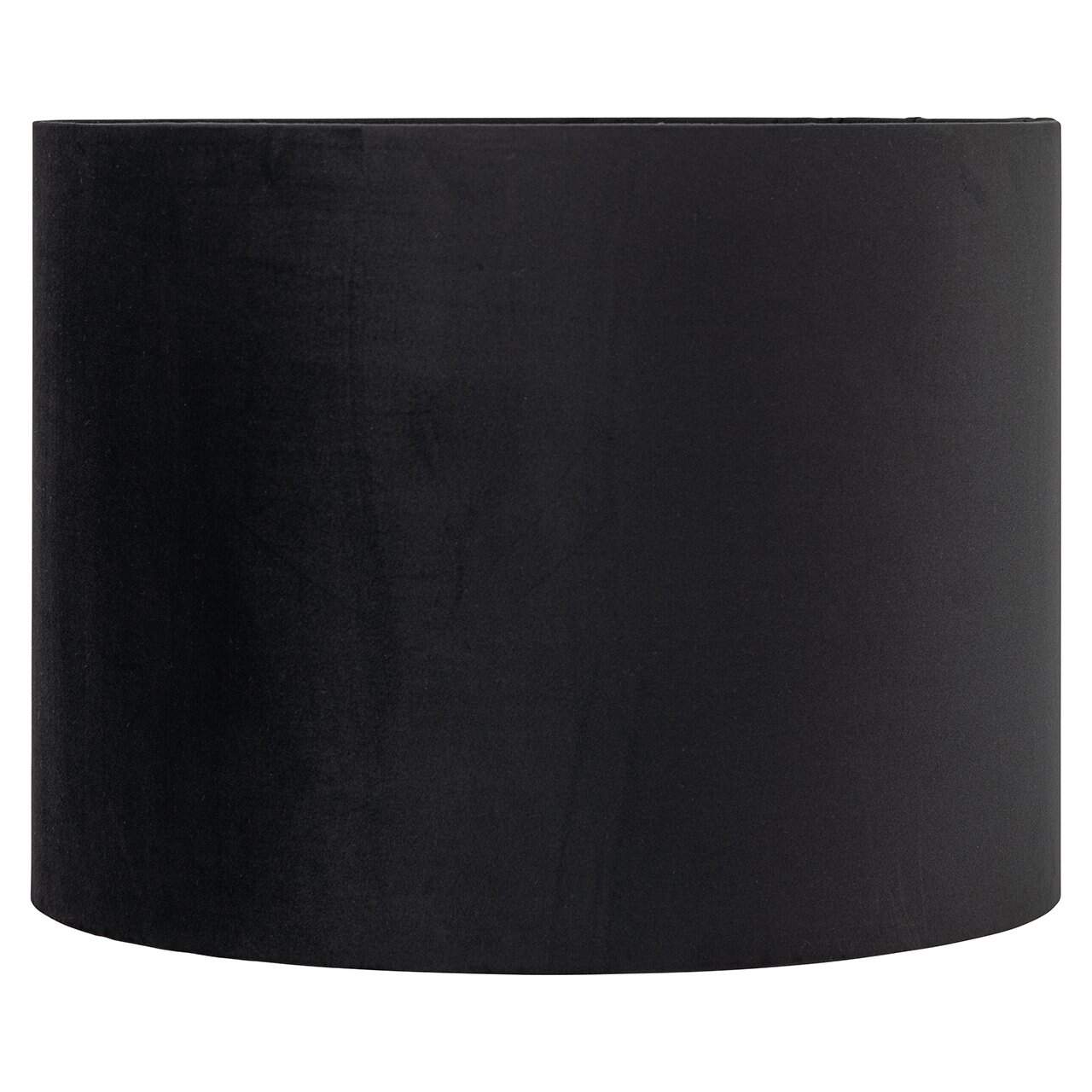 Richmond Interiors Runder Lampenschirm Jaylinn ø 50 cm | schwarz