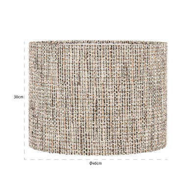 Richmond Interiors Runder Lampenschirm Philou ø 40 cm | nature