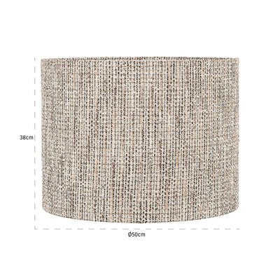 Richmond Interiors Runder Lampenschirm Philou ø 50 cm | nature