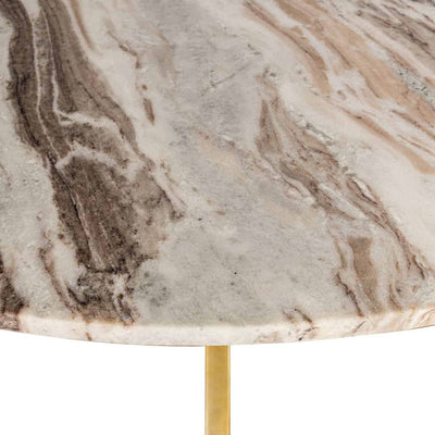 Richmond Interiors Runder Marmor-Esstisch Bottega | ø 140 cm