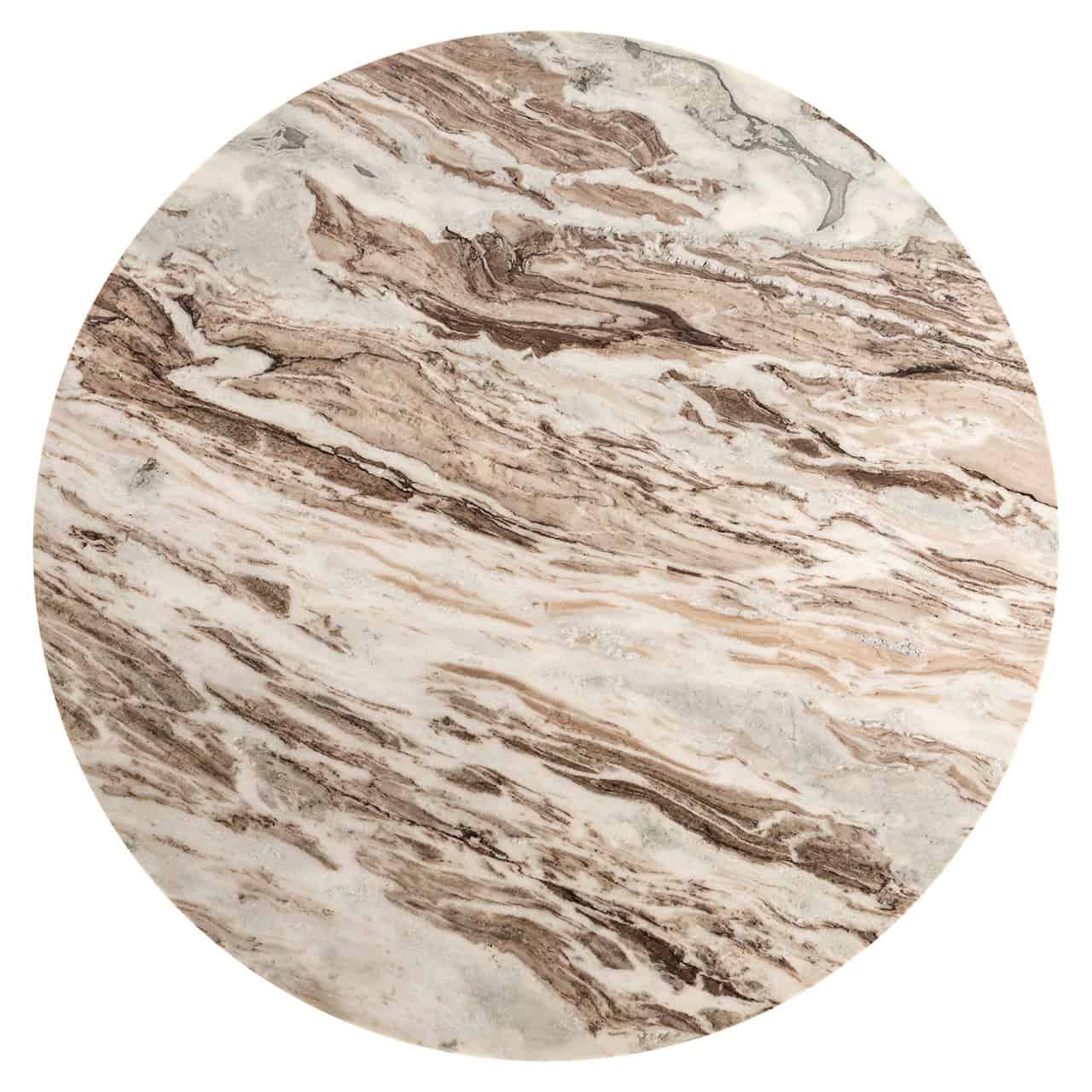 Richmond Interiors Runder Marmor-Esstisch Bottega | ø 140 cm